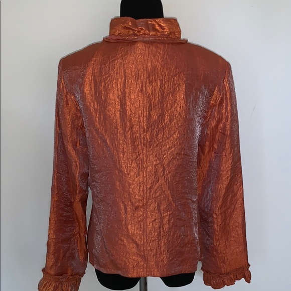 Orange Blazer Jacket - Picture 2 of 3